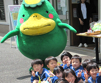かんぱち・いちろくのお出迎え①