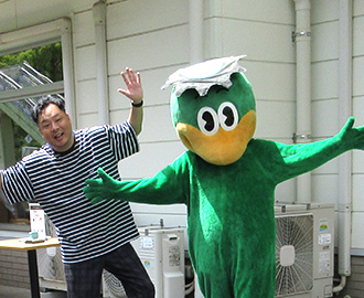 かんぱち・いちろくのお出迎え②