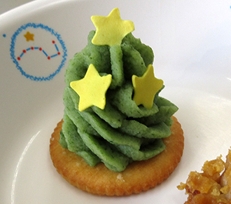 クリスマスの給食②