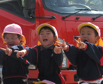 防火訓練・防火図画①