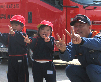 防火訓練・防火図画②