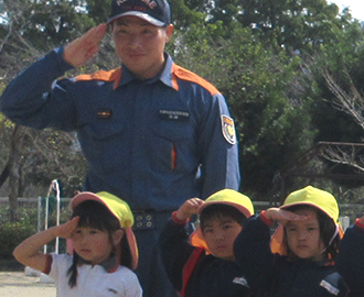 防火訓練・防火図画③