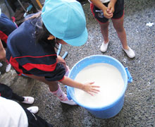豆腐工場見学