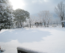 老人福祉センター訪問・大雪④